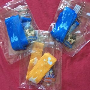 3 Disneyland Lanyards
